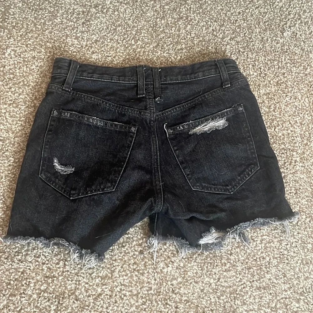 Free People We the Free Distressed Shorts